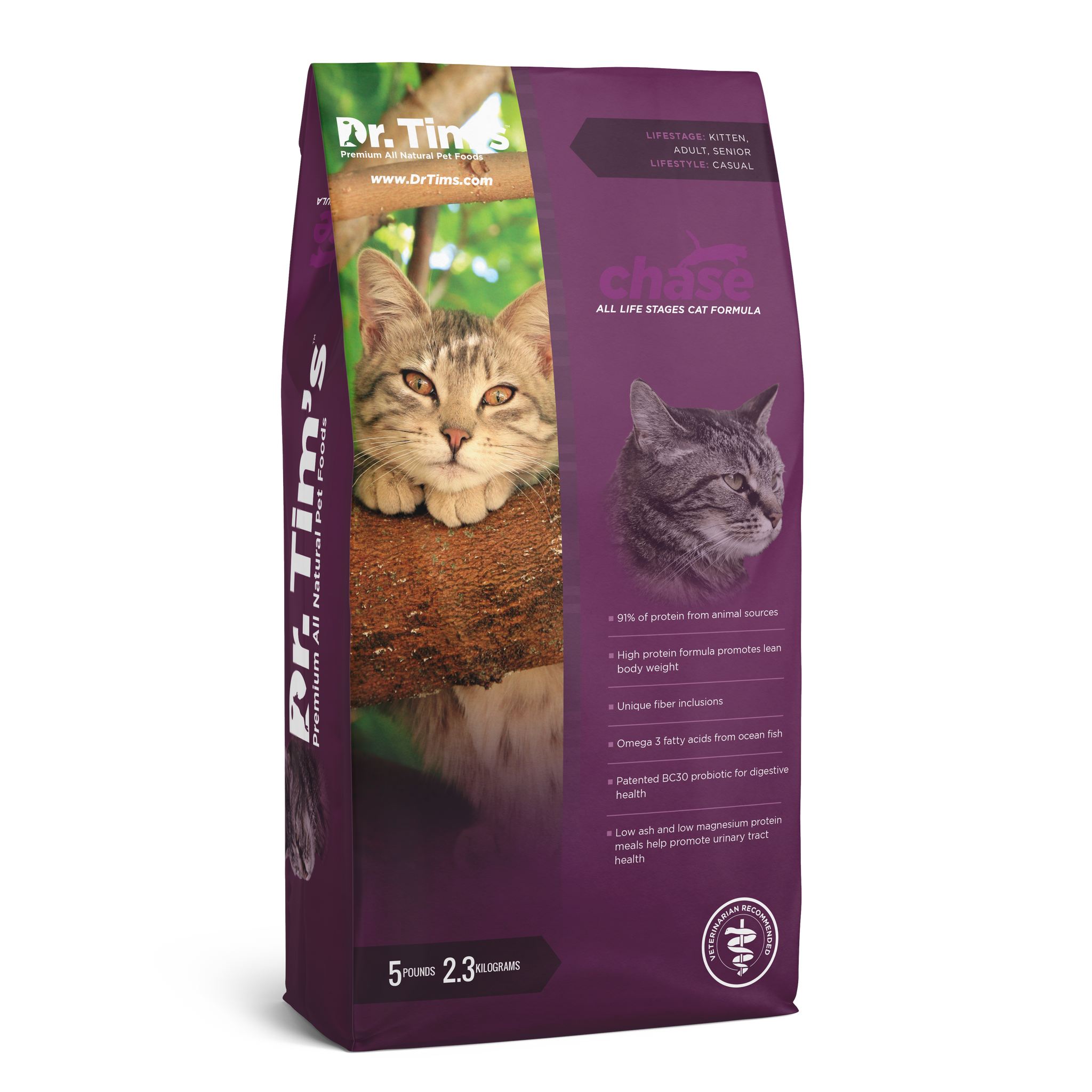 Chase Cat Food-one of the best low carbohydrate diets