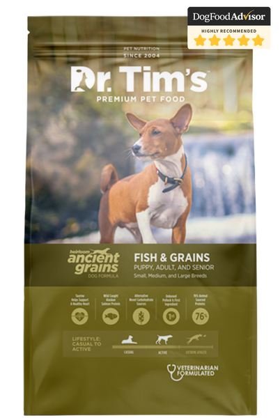 Heirloom Ancient Fish & Grains Dog Food