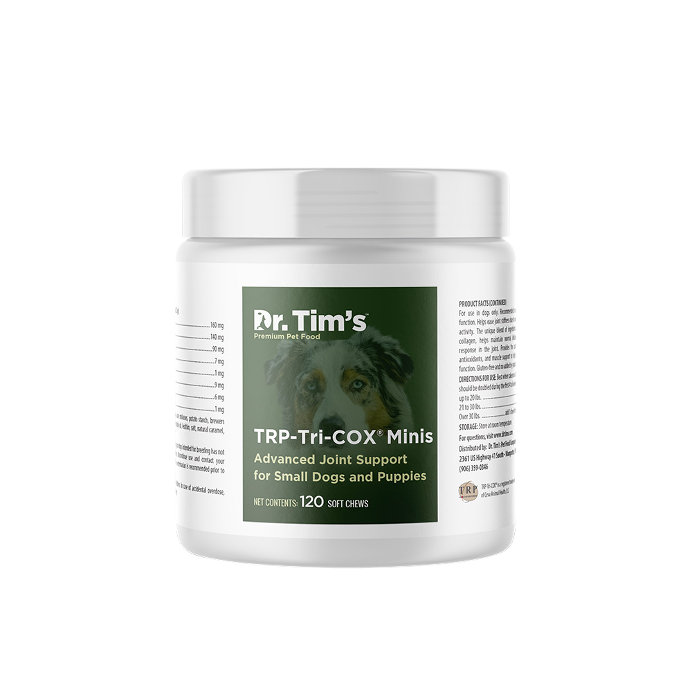 Dr. Tim's Trp-Tri-Cox Mini Joint Support Soft Chew Supplement