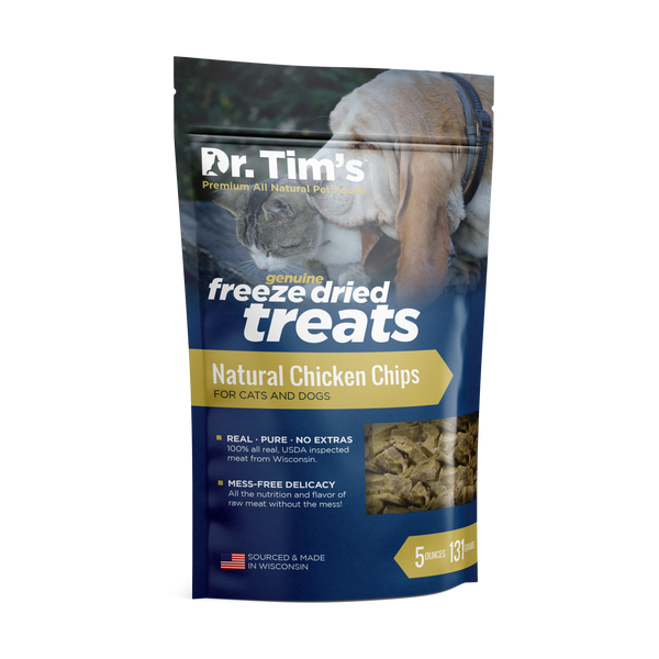 Single Ingredient Freeze Dried Natural Chicken Chips