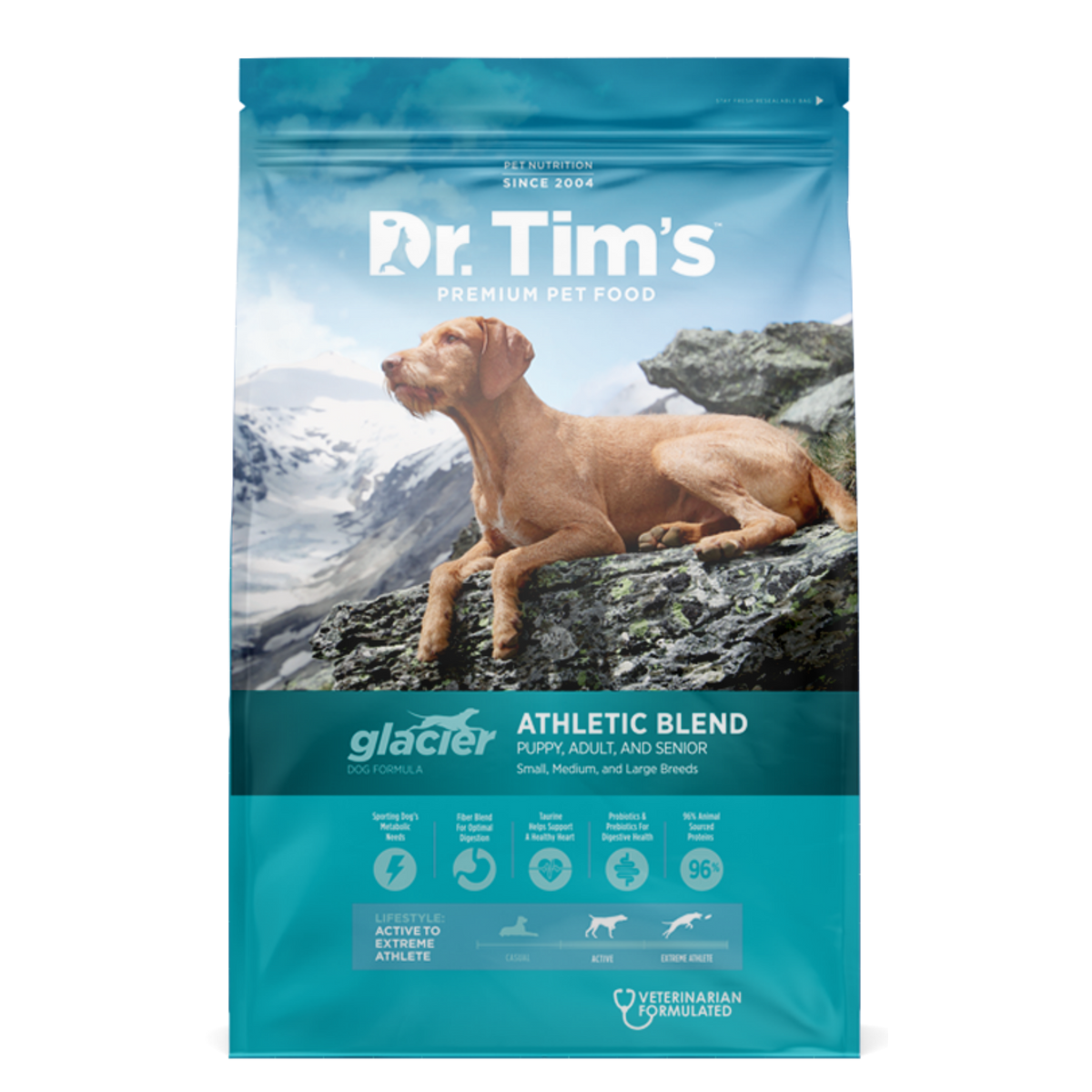 Glacier Athletic Blend Dog Food