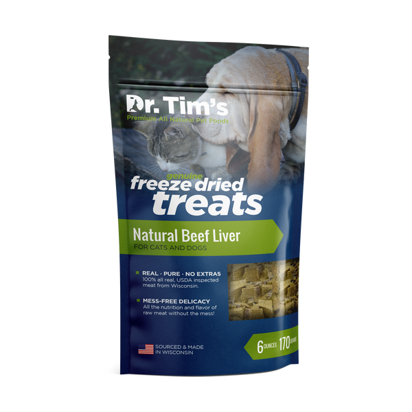 Single Ingredient Freeze Dried Natural Beef Liver