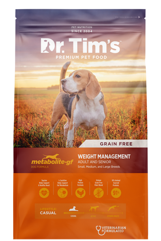 Metabolite Grain Free - Dr. Tim's Dr. Tim's Pet Food Company LLC Metabolite Grain Free - Dr. Tim's Dr. Tim's Pet Food Company LLC