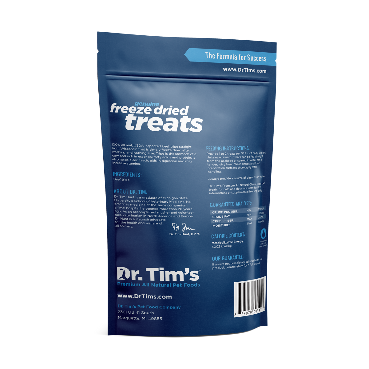 Single Ingredient Freeze Dried Beef Tripe