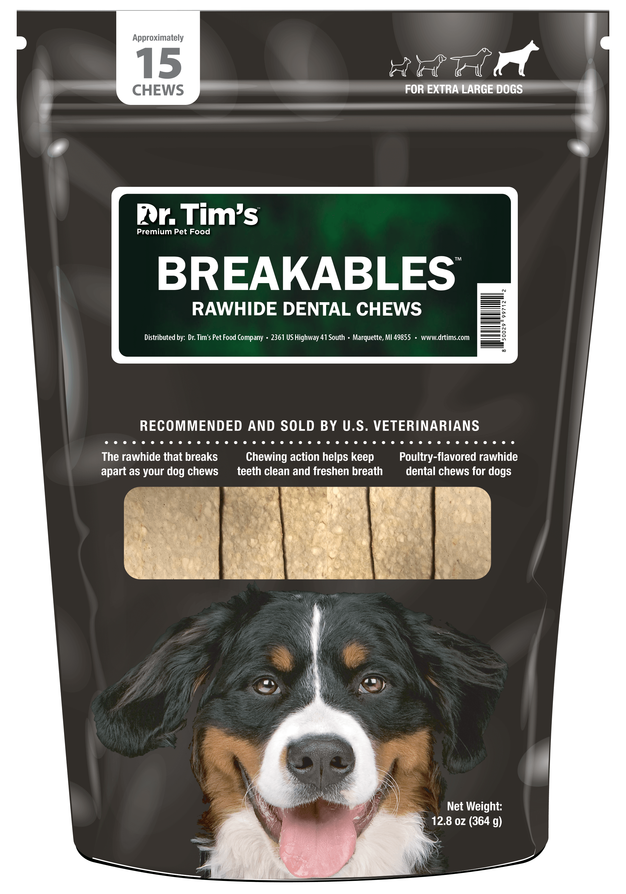 Breakables Dental Chews Dr. Tim s Pet Food Company LLC