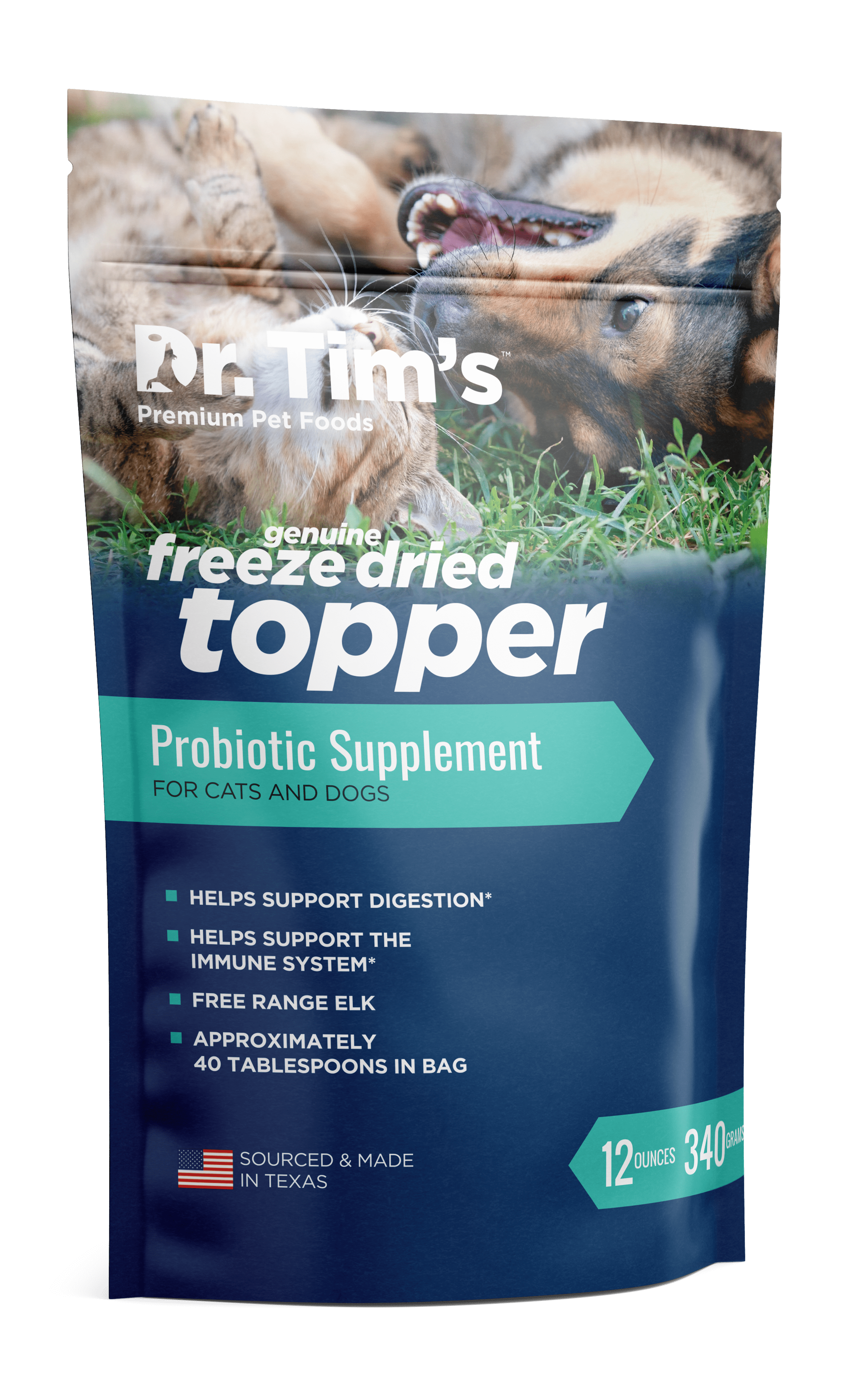 Dr. Tim's Elk Probiotic Topper Supplement