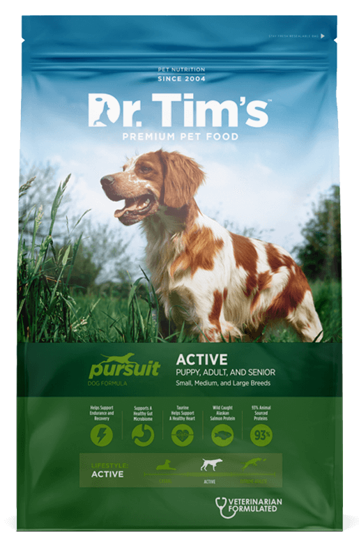Dr. Tim s Pursuit Active Dog Food Dr. Tim s Pet Food Company LLC